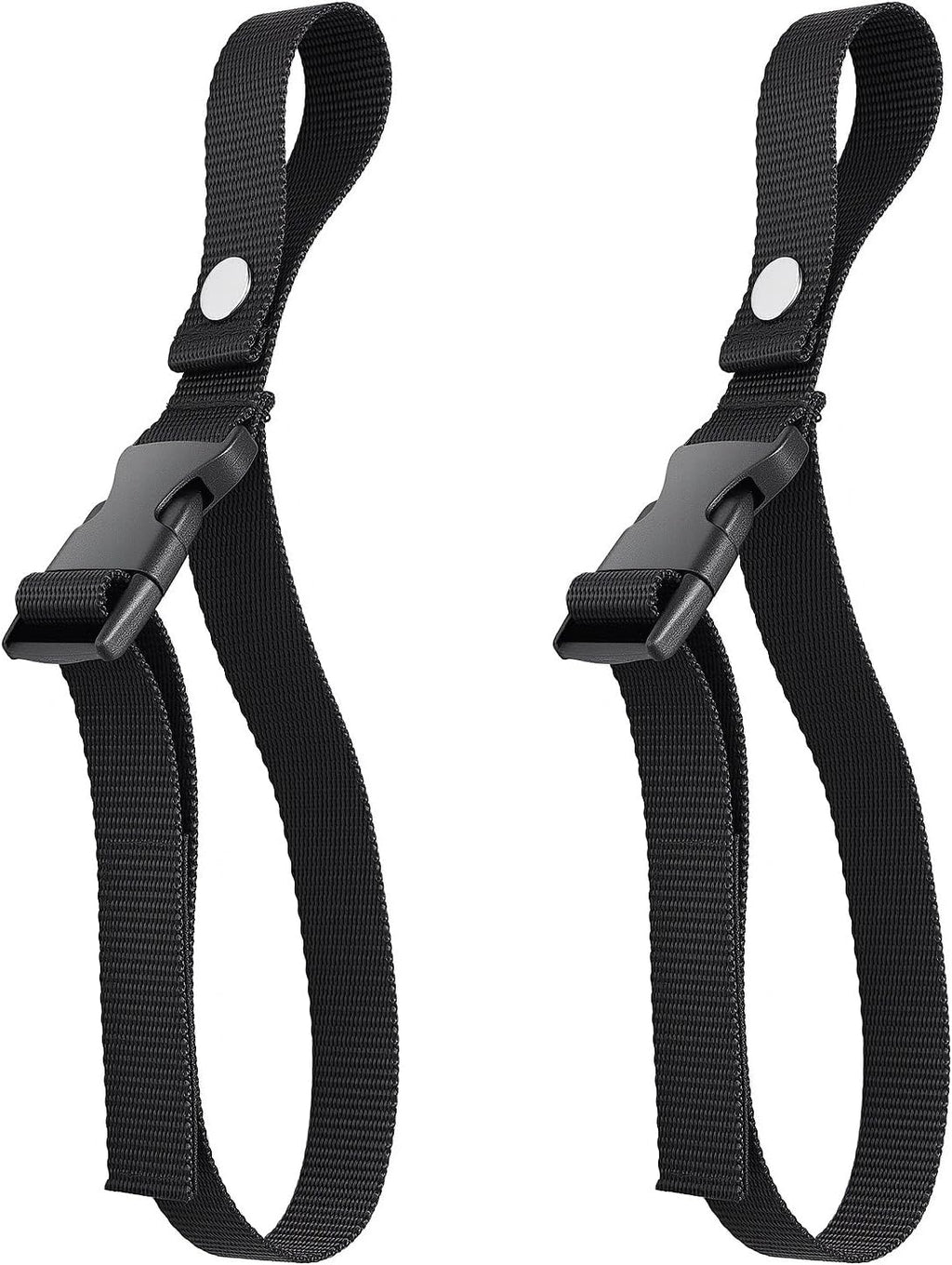 Boat Fender Line Holder,Adjustable Straps (Fully Extends to 43cm),Fits Rails up to 2",Durable Plastic Snap,Heavy-Duty
