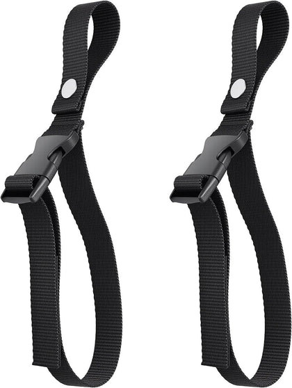 Boat Fender Line Holder,Adjustable Straps (Fully Extends to 43cm),Fits Rails up to 2",Durable Plastic Snap,Heavy-Duty