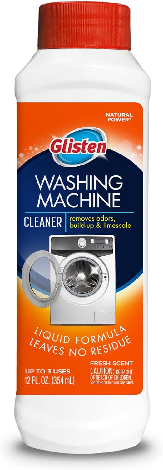 Washer Magic Washing Machine Cleaner and Deodorizer, 3 Bottles, Multicolor