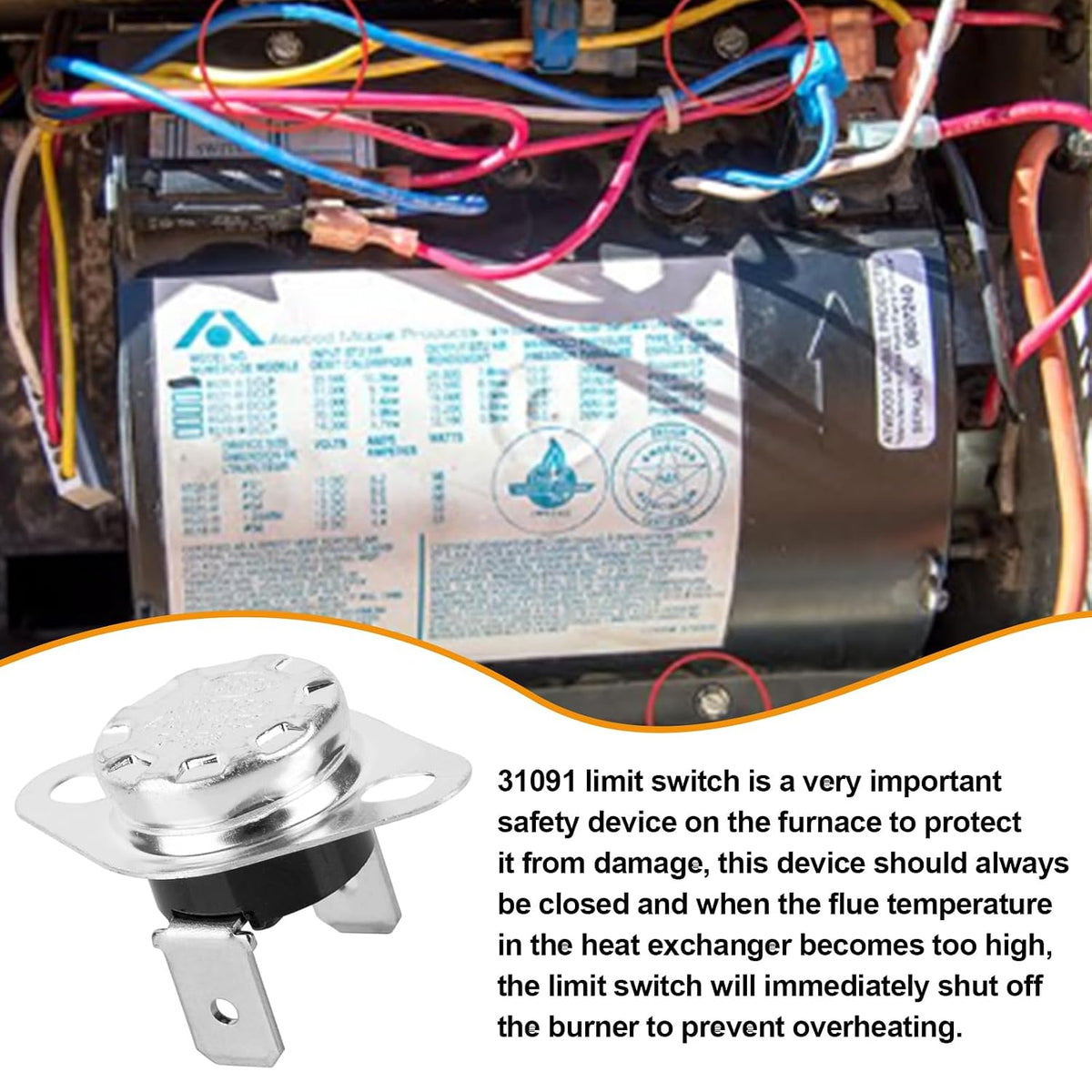 31091 Limit Switch for Atwood/Dometic (2-Pack)
