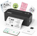 Bluetooth Thermal Shipping Label Printer, Wireless 4x6 Label Printer for Small Business, Compatible with iPhone