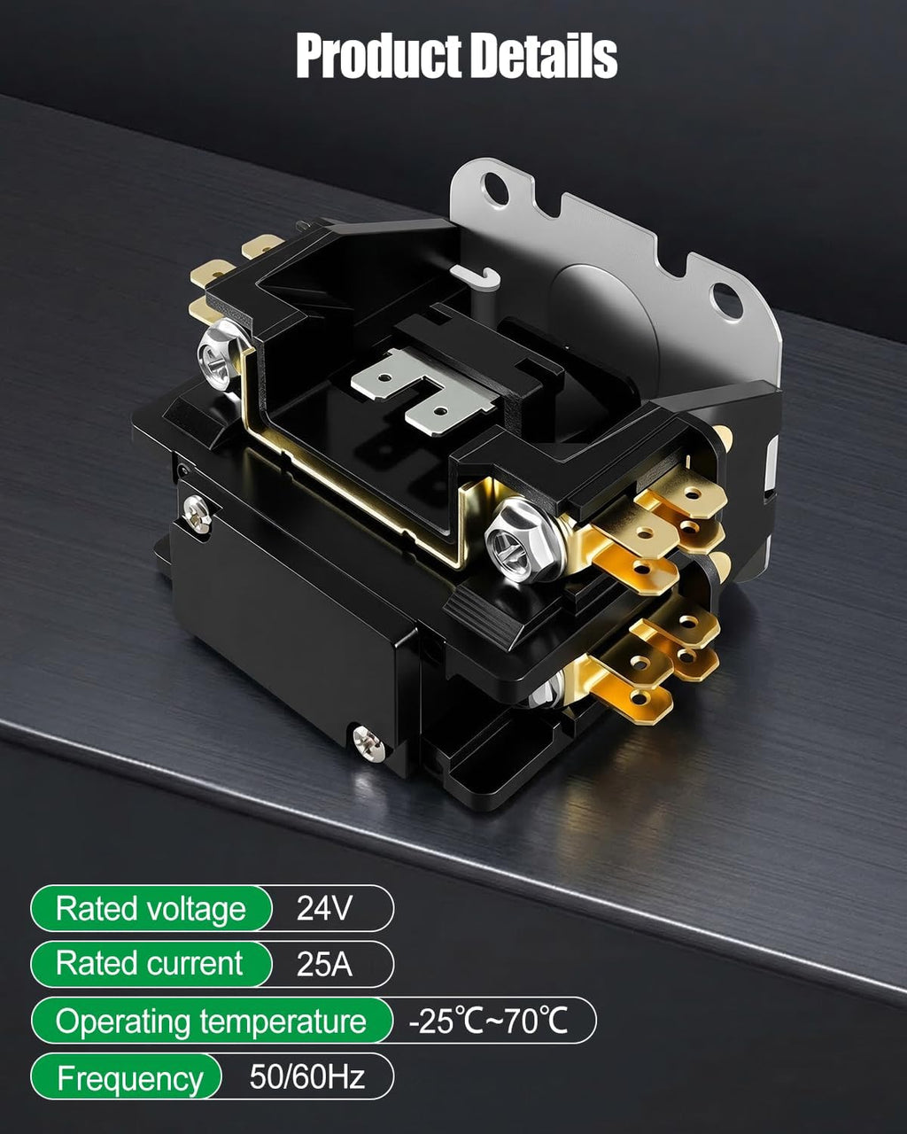 10F73 Contactor Fit for GE Lennox Replace 100438-04
