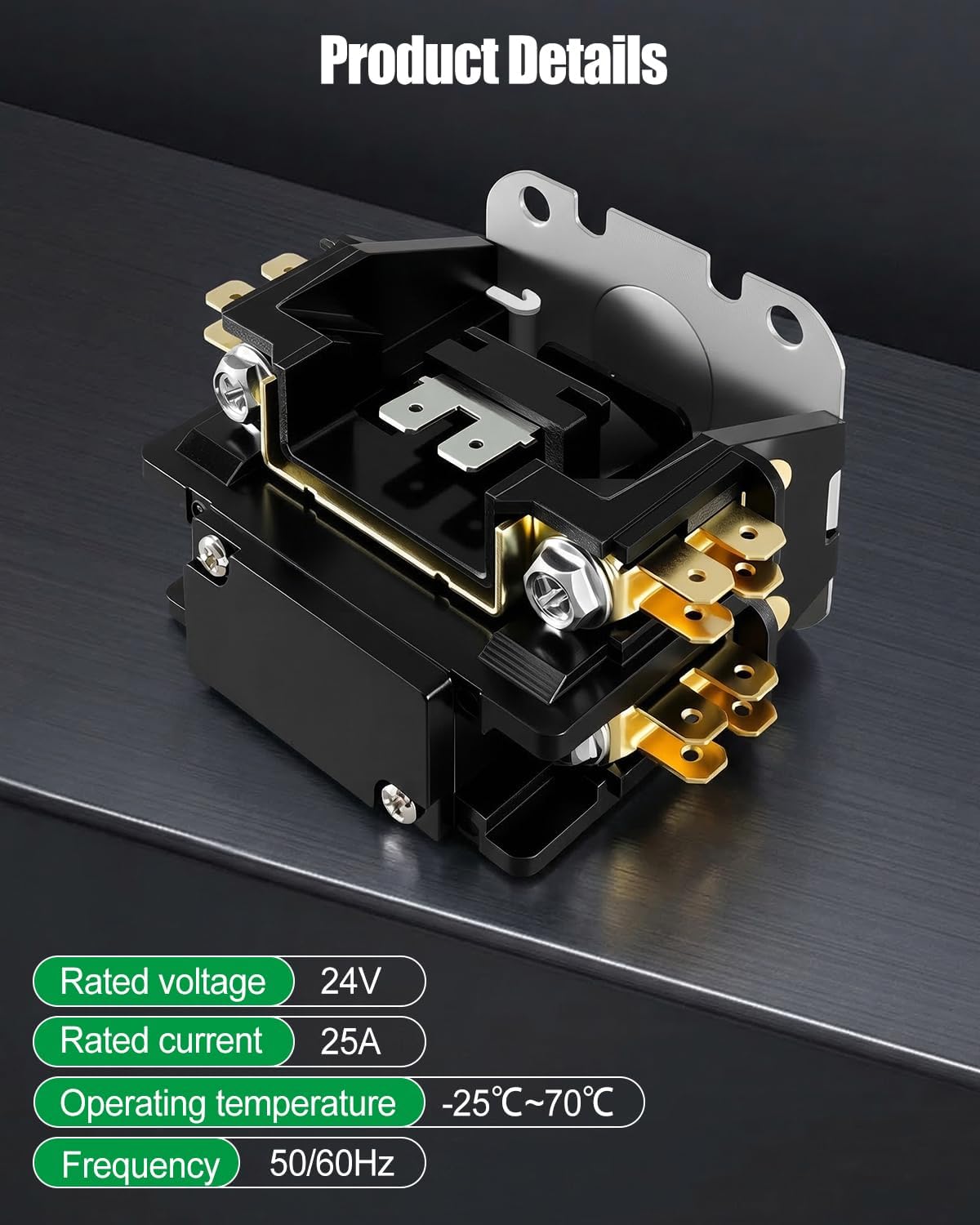 10F73 Contactor Fit for GE Lennox Replace 100438-04