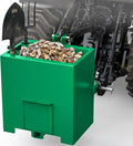 Tractor Ballast Box, 3 Point Hitch Counterweight Box with 2" Receiver, Fits for CAT1 Tractor,800lb Capacity,Green