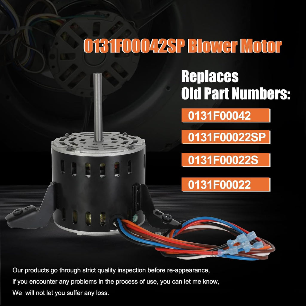 0131F00042SP Blower Motor, Replaces Goodman 0131F00042SP