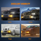 Fog Light Assembly Compatible with 2005 2006 2007 Nissan Armada