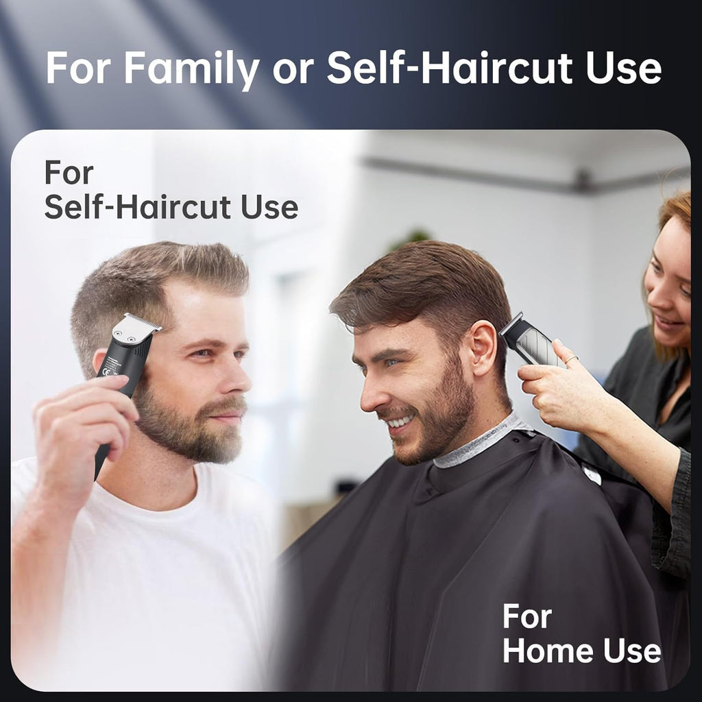 Beard Trimmer for Men, 3-in-1 Grooming Kit, with Stainless Steel Heads, Nose/Body Trimmer & Storage Base - 120Min