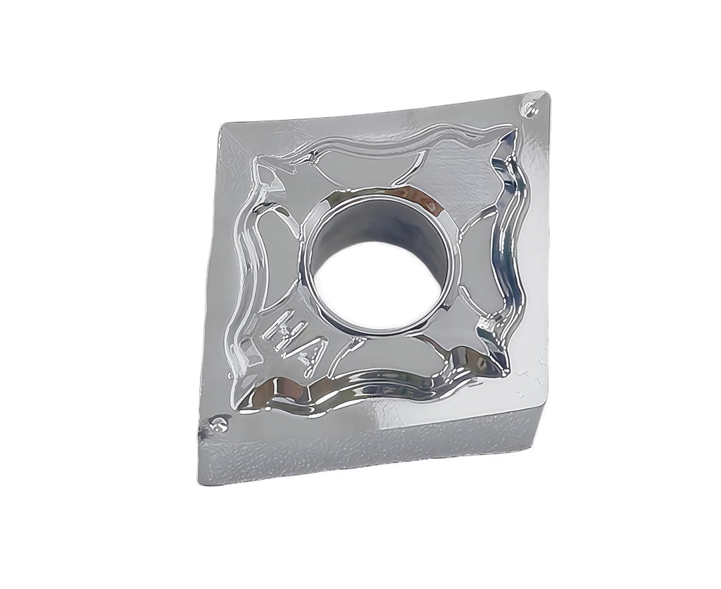 Carbide Inserts for Aluminum CNMG431 / CNMG120404-LH for Turning Cutting Tools,10 PCS