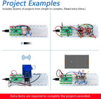 Freenove Raspberry Pi Pico Board Pre-Soldered Header, Dual-core Arm Cortex-M0+ Microcontroller, Development Board, Python C Java Code, Tutorial Example Projects