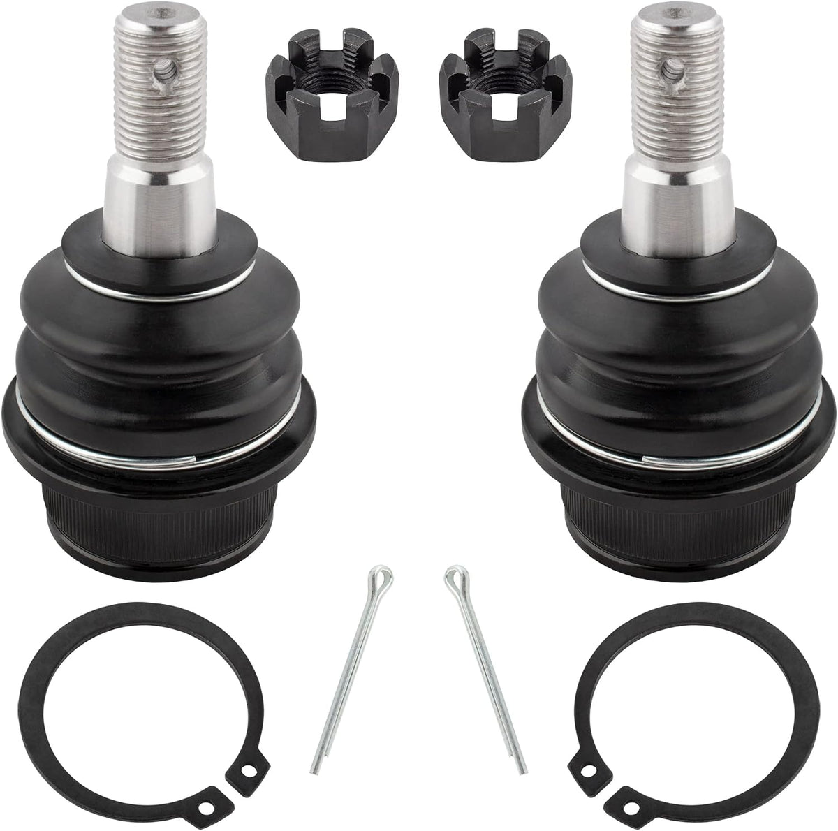 BOXI 4pcs Front Upper & Lower Ball Joints Fit for Ford Explorer Explorer Sport Trac Ranger 1995-2005/Mazda B2500 B3000 B4000 1998-2007/Mercury Mountaineer 1997-2001 - 2WD/4WD | K80012 K8695T