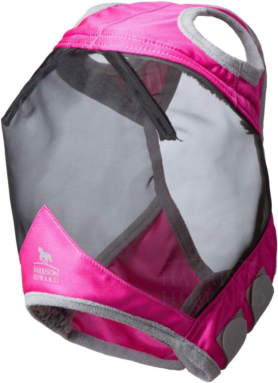 CareMaster Pro Luminous Fly Mask Large Eye Space Standard Flamingo M Cob