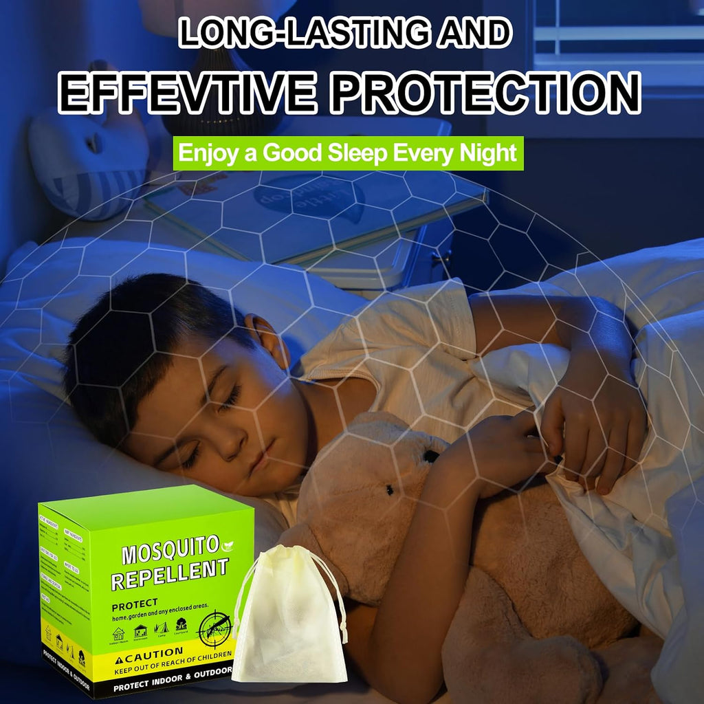 Mosquito Repellent Outdoor Patio, Mosquito Control Indoor, Mosquito Deterrent for Yard/Camping/Home/Travel 12-Pack