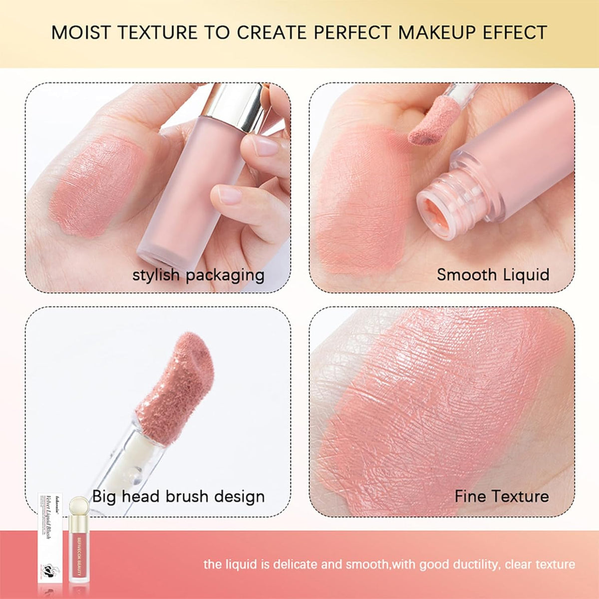 Liquid Blush for Cheeks (#03 Rosy Mauve)