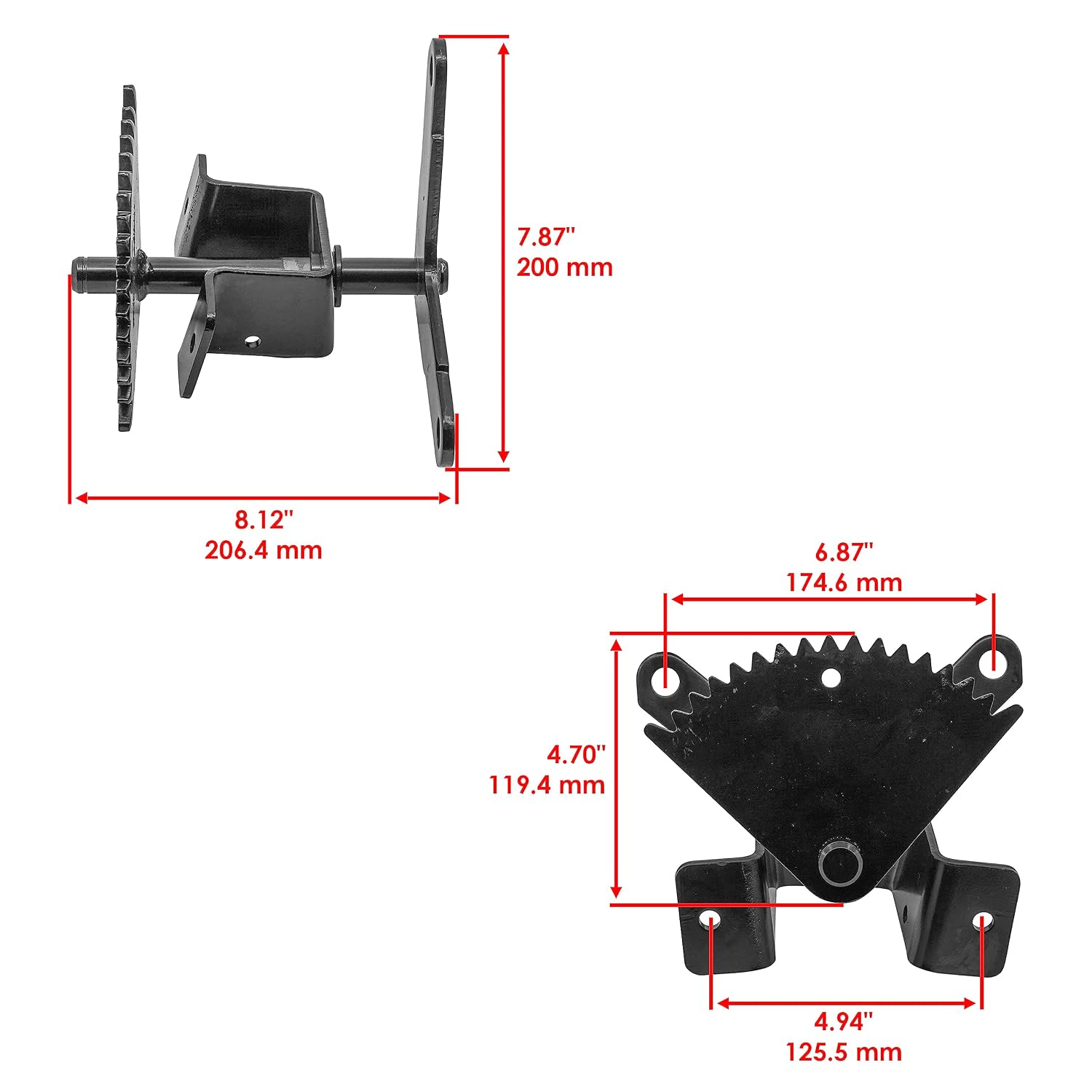 Steering Sector Gear with Shaft Compatible with John Deere Lt133 Lt150 Lt155 Lt160 Lt166 Lt170