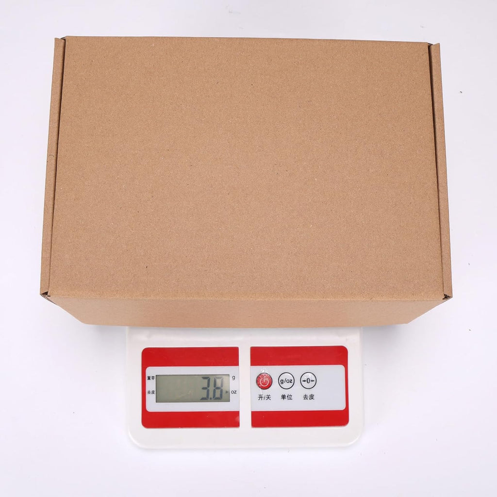 9x6x4 inch Cardboard Shipping Boxes, Set of 6 Gift Boxes, Brown | Single Corrugated, DIY Cardboard, Easy Fold, Shape