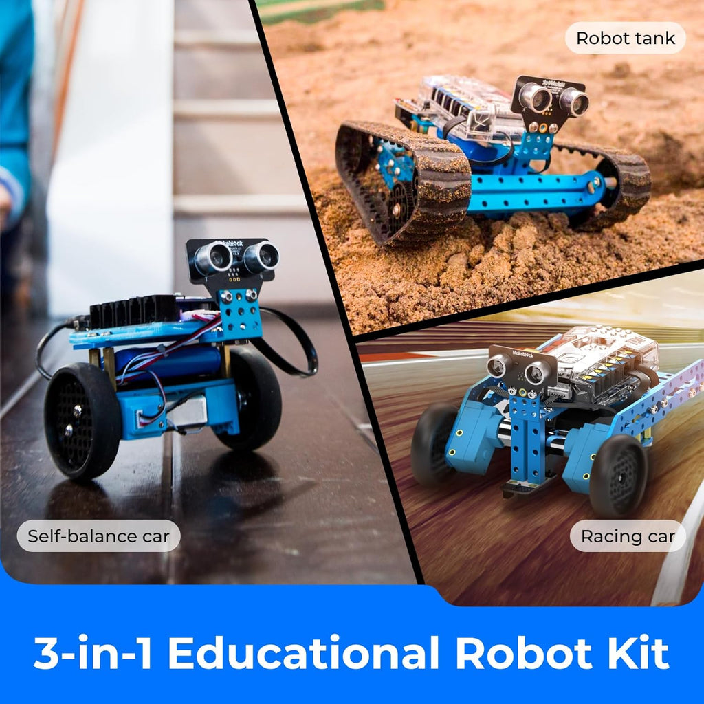 mBot Ranger 3 in 1 Coding Robot Building Kit for Kids Ages 10+ | Supports Scratch & Arduino Programming, Programmable