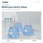 8-Pack 500 mL Erlenmeyer Flasks, 3.3 Borosilicate Glass