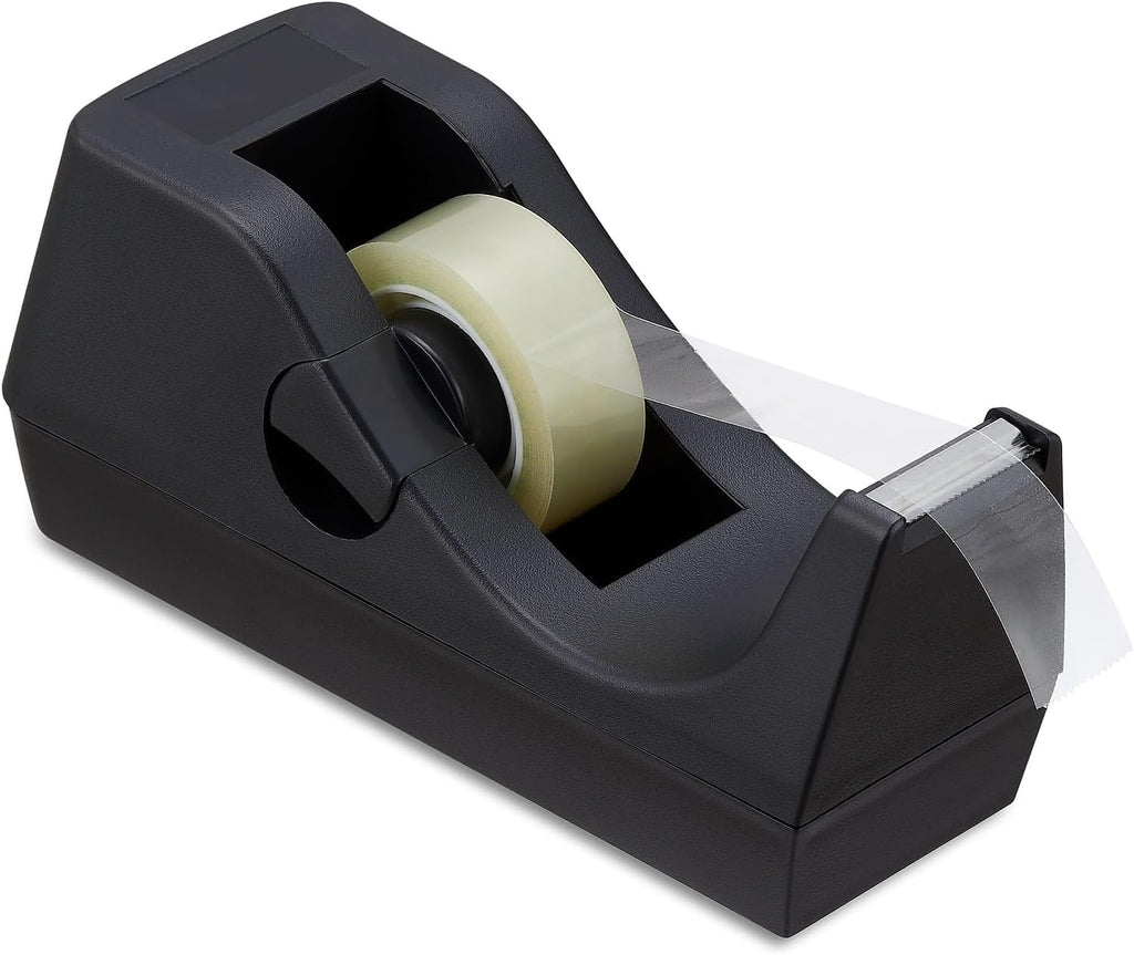 Desktop Tape Dispenser, Black, Everyday Tape Holder