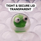 Capsule Vending Machine Translucent 2" Round Capsules Empty - 50 pcs