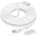 50 ft Ethernet Cable, Cat 6e/Cat 6 High Speed Long Internet Network Cable | High Soft Lan Cable with Clips/RJ45