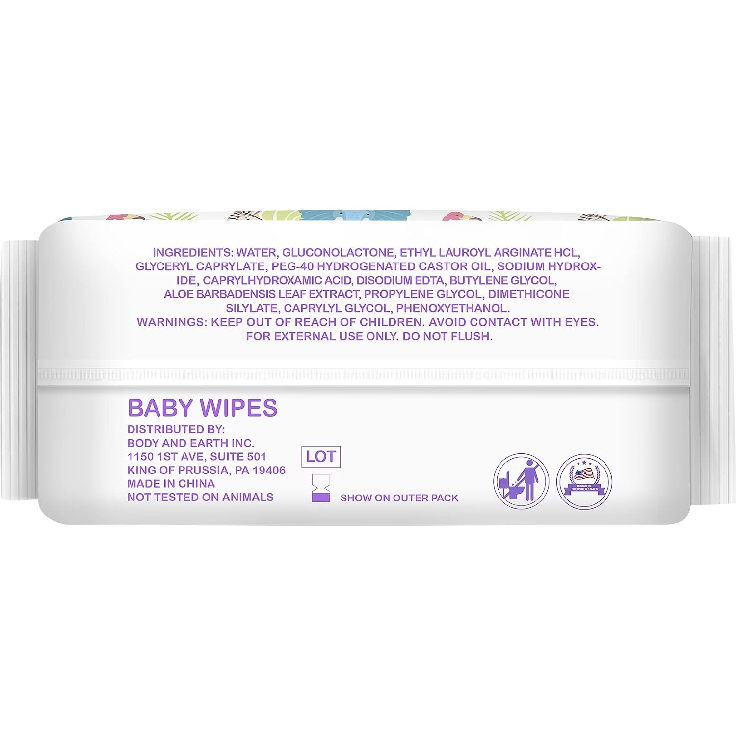 Baby Wet Wipes Unscented - Extra Large Size, Durable, 99% Water-Based & Gentle on Sensitive Skin for Face & Body,320