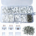 JST PH 2.0mm Connector Assortment Kit, 2.0mm Pitch Male and Female Housing Adapter Plug Terminal (PH2.0 450pcs)