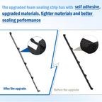 9 in Inside Classic Rib Profile Foam Closure Strips for Metal Roof