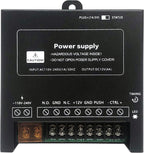 Access Control System Kit with Remote – 1200lbs Holding Force Fail-Safe Electromagnetic Lock, Metal Keypad, 12V Power