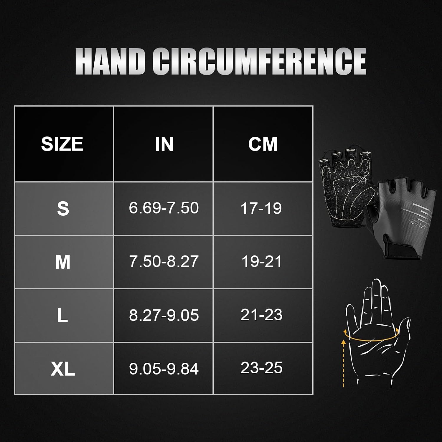 Cycling Gloves Bike Gloves for Men/Women Half Finger Biking Gloves Exercise Workout Gloves Suitable for Outdoor