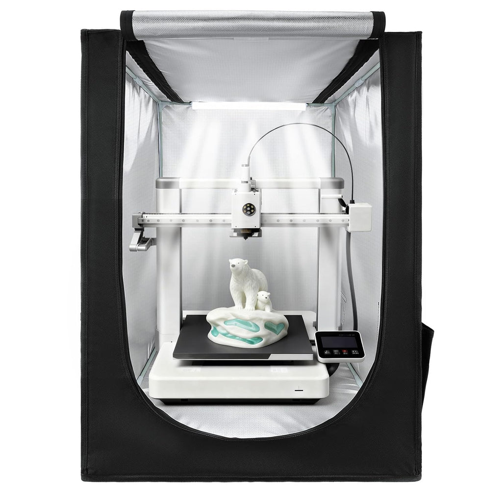 3D Printer Enclosure, Dustproof Waterproof Oxford Cloth 3D Printer Tent, Constant Temperature Protective Case with