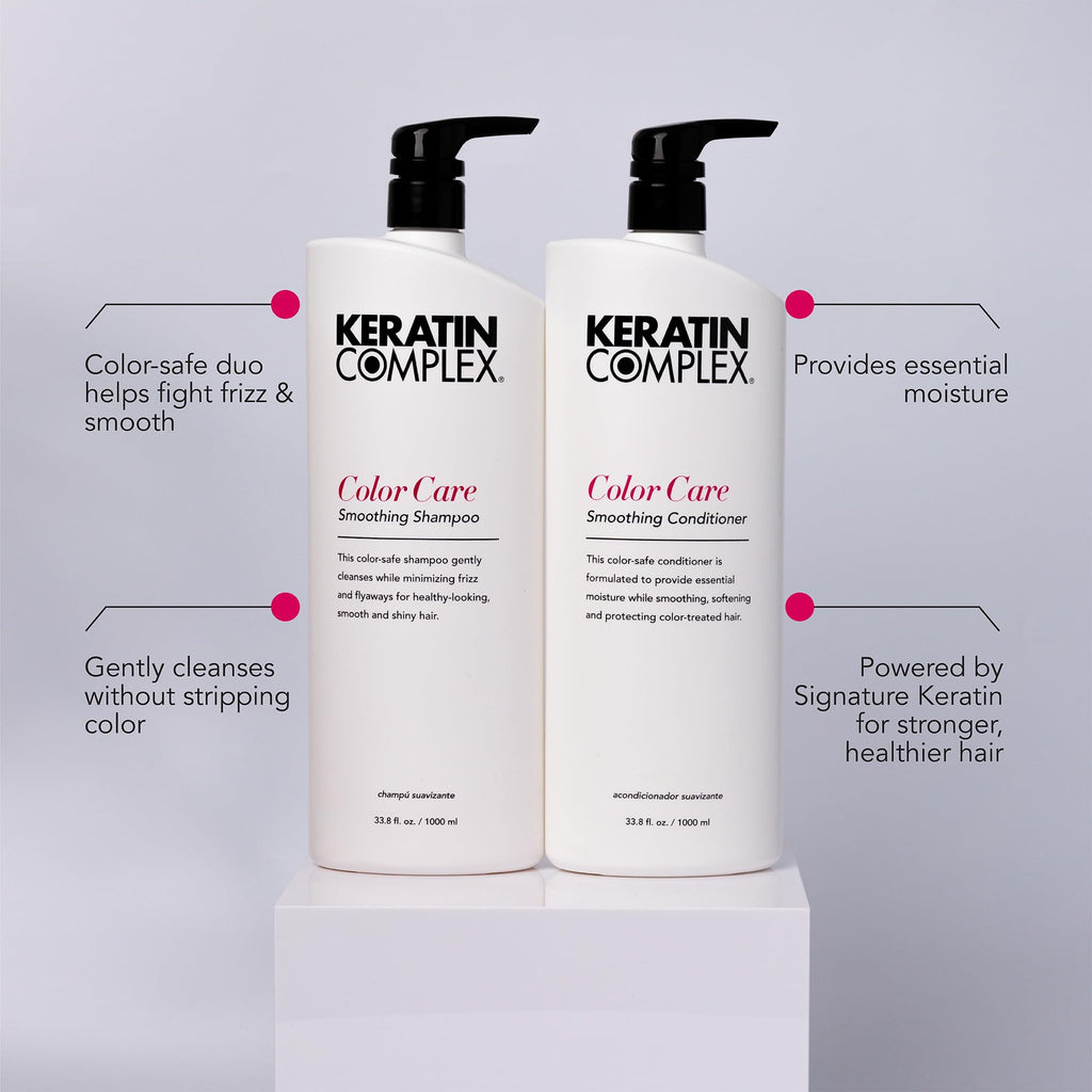 Color Care Smoothing Shampoo & Conditioner Duo - 33.8 fl oz Each