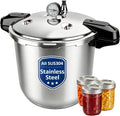 Canning Pressure Cooker Stainless Steel, 23 Qt Pressure Canner with Pressure Gauge, Ollas De Presión Para Cocinar