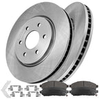 ALLCOMBO 11.65" Front Brake Kit Compatible with 2005-2012 Nissan Pathfinder
