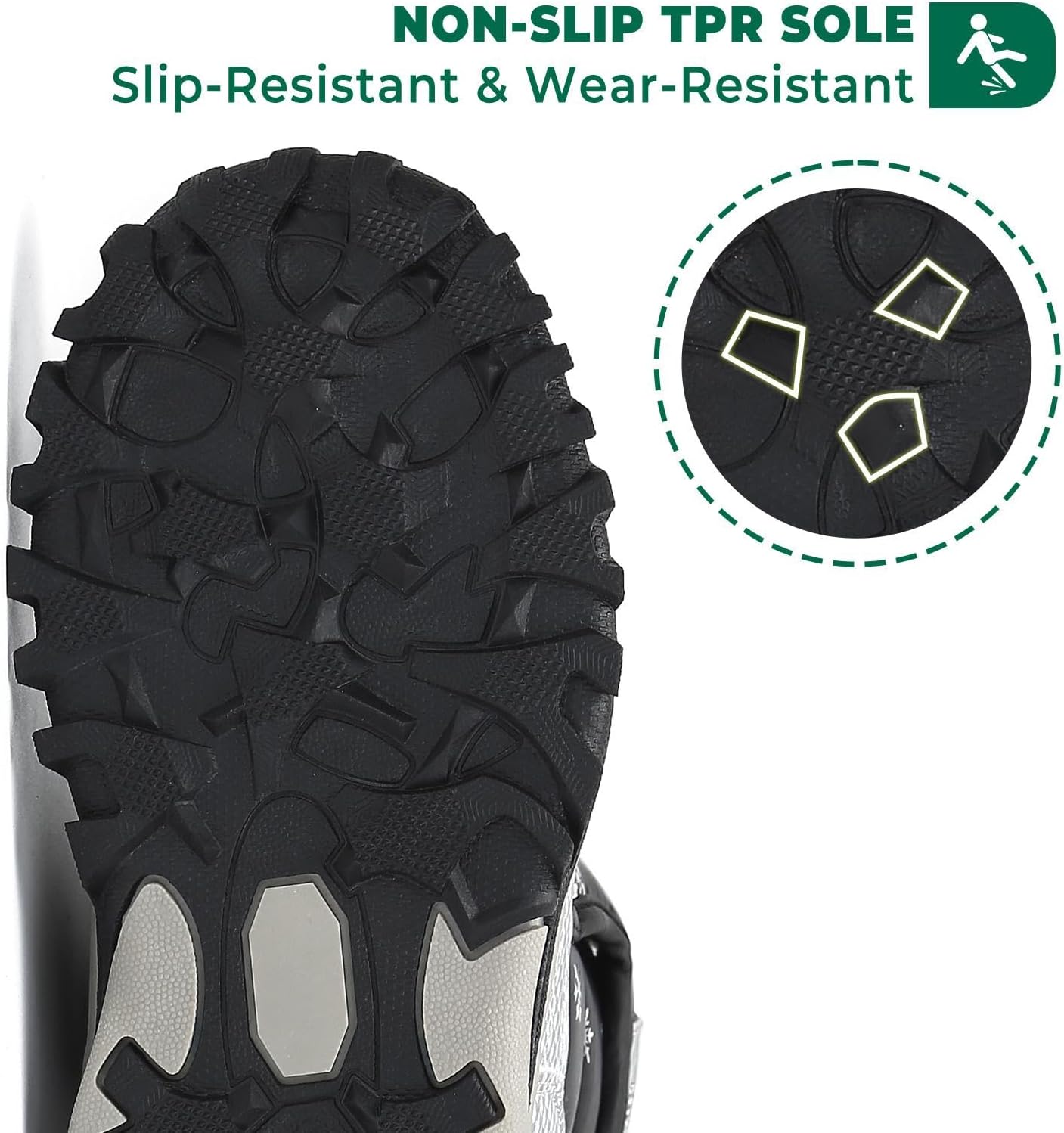 Girls Boys Snow Boots for Kids Warm Water-Resistant Winter Boots