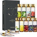 Fruit Fragrance Oil Set for Diffusers for Home, Soap Candle Making | Refresh Space, Aromatherapy, DIY Air Freshener