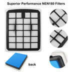 4 Pack Filters Replacement Parts for EUREKA NEN180 / NEN186BL