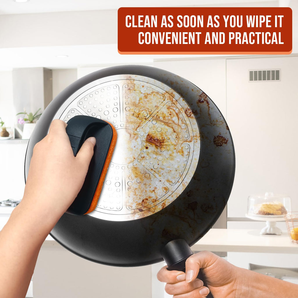 Griddle Cleaning Kit for Blackstone, Non-Scratch Scouring Pads for Kitchen