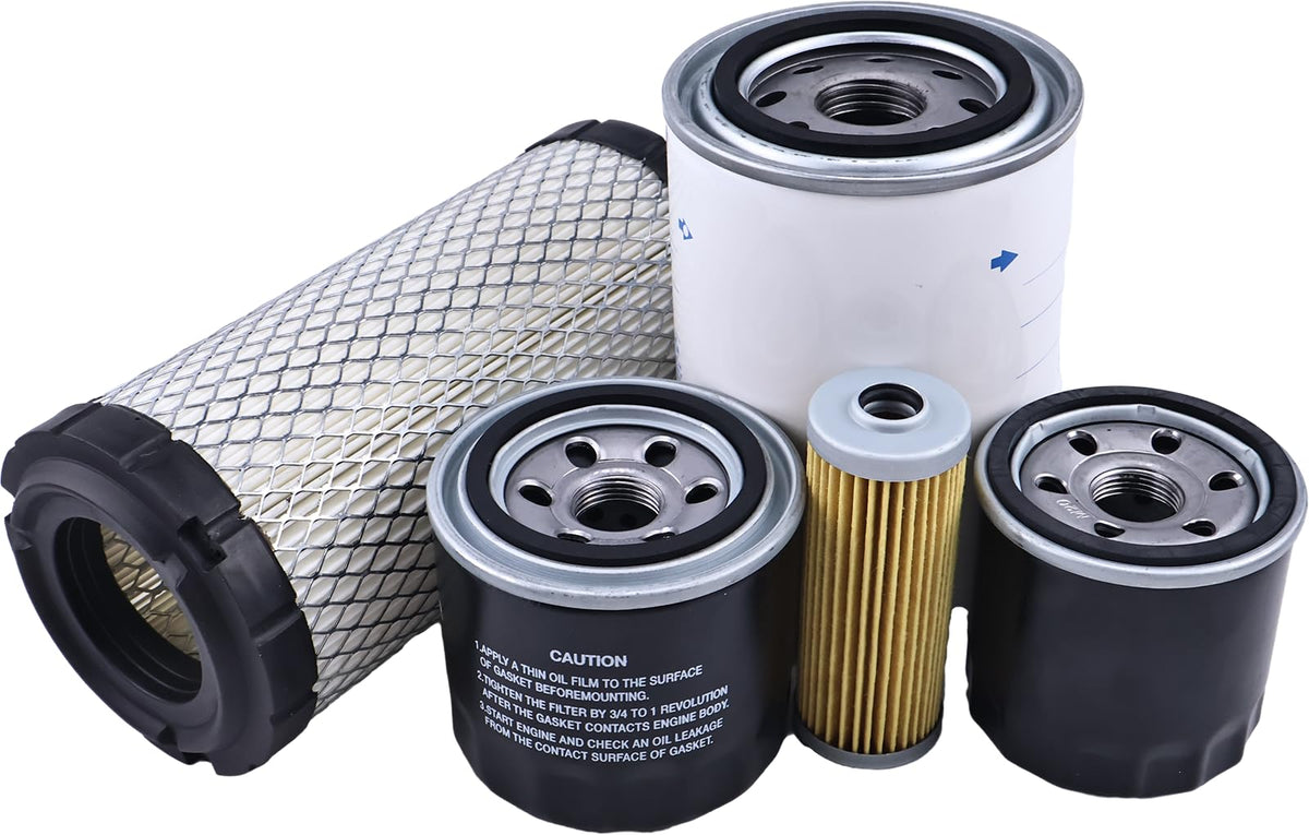 Solarhome Maintenance Filter Kit Compatible With New Holland Workmaster 25S