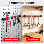 18 Inch Double Sided Magnetic Tool Holder, Magnetic Tool Bar 2 Pack