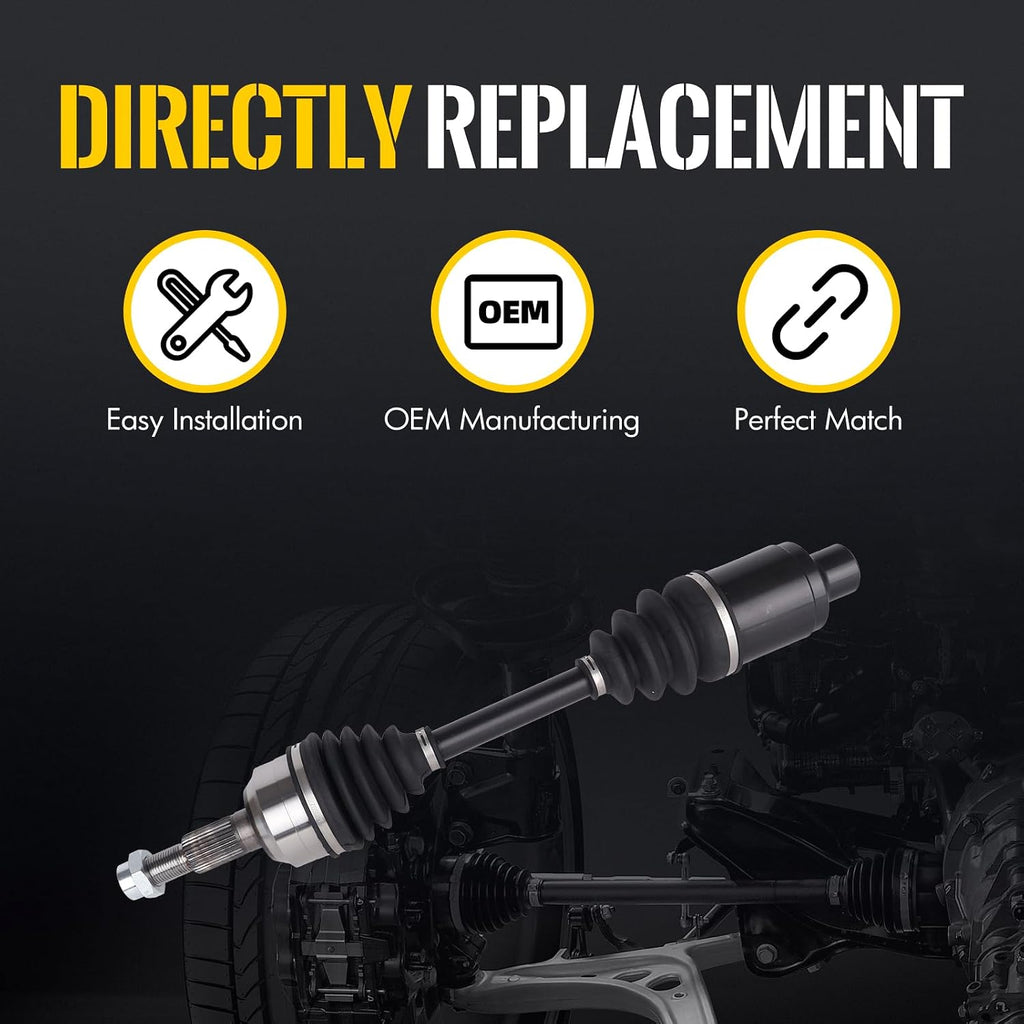 KUSATEC CV Axle Shaft Assembly, Replace# 66-1517