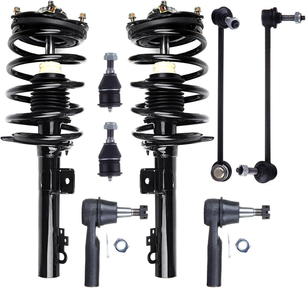 SCITOO 8PCS Complete Front Strut Suspension 1996-2007 For ford Taurus