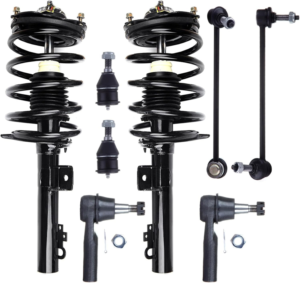 SCITOO 8PCS Complete Front Strut Suspension 1996-2007 For ford Taurus