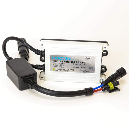 55W AC Slim Digital HID Xenon Replacement Ballast For H11 H7 H8 H9 H4 H1 H13 9005 9006 9007 Universal Fit