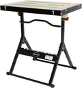 Adjustable Steel Welding Table Strong Hold Industrial Workbench Table Welding 14 Gauge Plated Work Surface