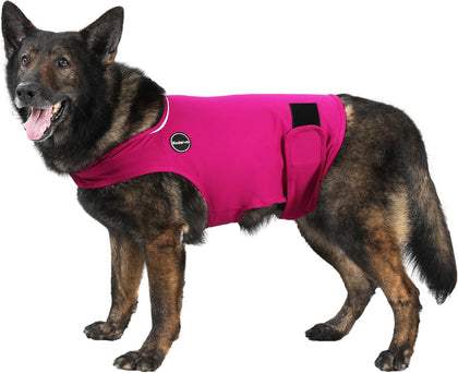 Dog Anxiety Jacket, Skin-Friendly Dog Calming Shirt - Dog Coat for Thunder, Fireworks, Vet Visits and Separation