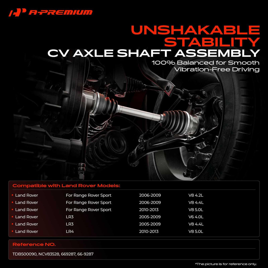 A-Premium Front Left Driver Side CV Axle Shaft Assembly