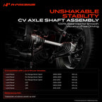 A-Premium Front Left Driver Side CV Axle Shaft Assembly