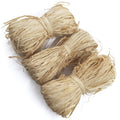Natural Raffia Ribbon 3 Pack, Craft Twine DIY