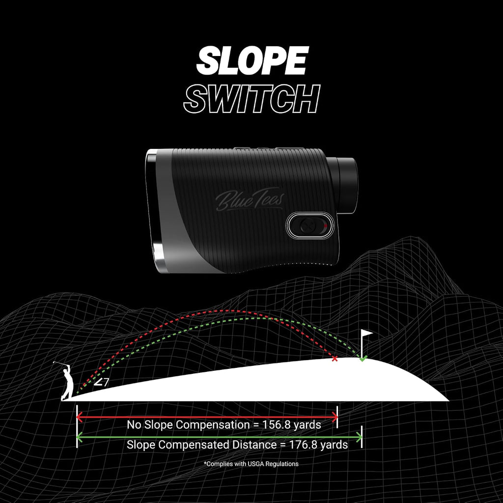 Series 3 Max+ Golf Rangefinder with Slope Switch, 1000 Yards Range Finder, 6X Magnification, Slope Measurement