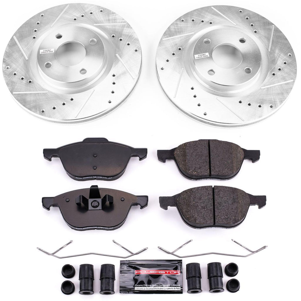 PowerStop Z23 Performance Brake Pad & Rotor Kit Front K7884